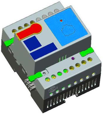 Smart-Bus HVAC2, Air Condition Control Module (G4) - SB-HVAC2-DN - GTIN (UPC-EAN): 0610696253767