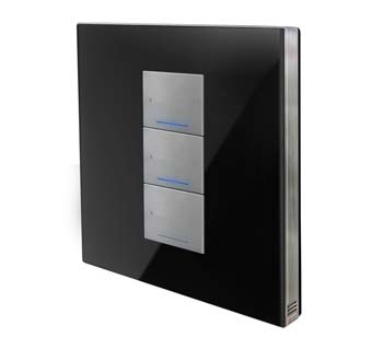 Smart-Bus 3 Button Switch Wall Panel - SB-3BS-EU - GTIN (UPC-EAN): 0610696254283